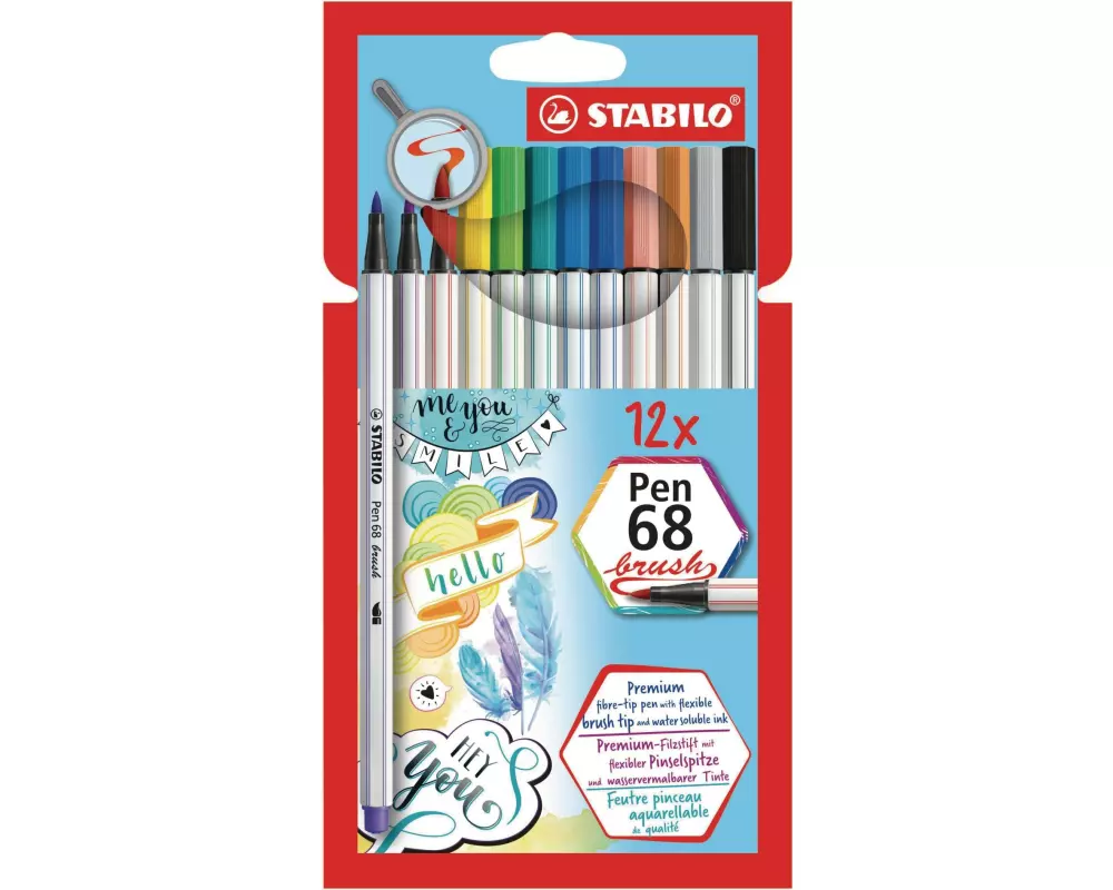 STABILO Filzstift Pen 68 12 Stück