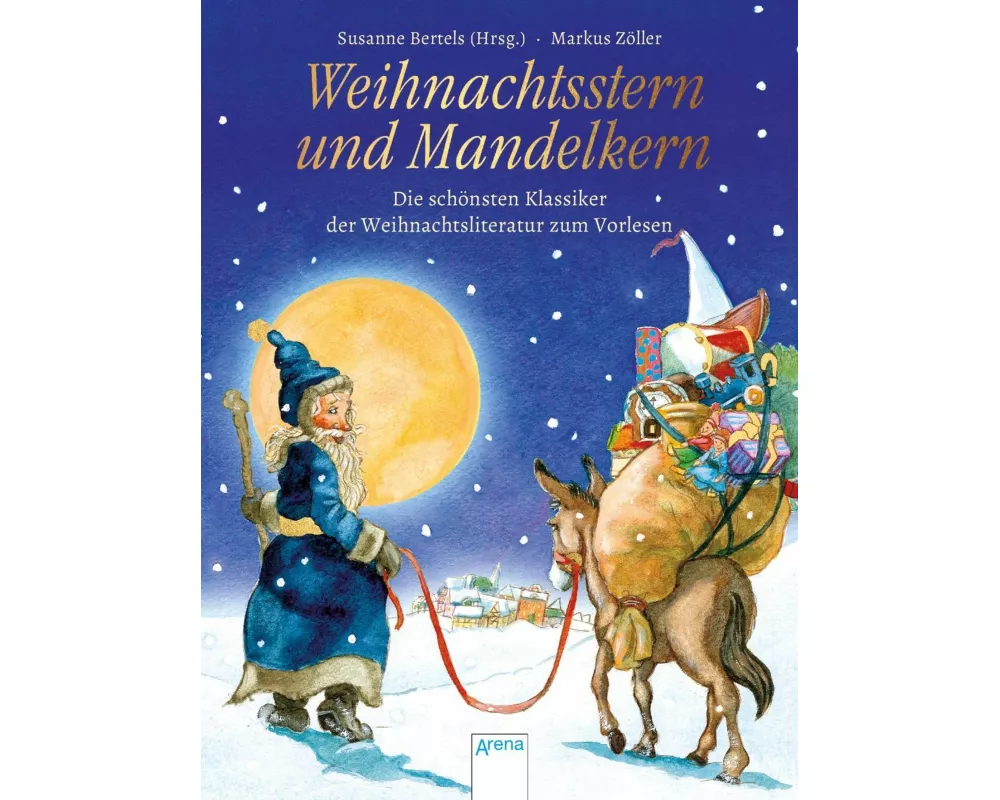 Weihnachtsstern und Mandelkern