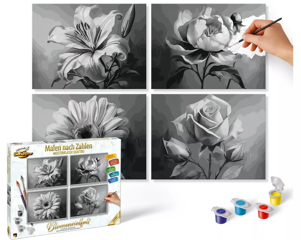 Schipper Malen nach Zahlen Blumenvielfalt