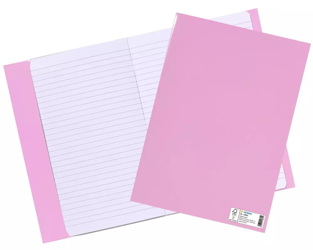 HERMA Einbandpapier A4 Rosa