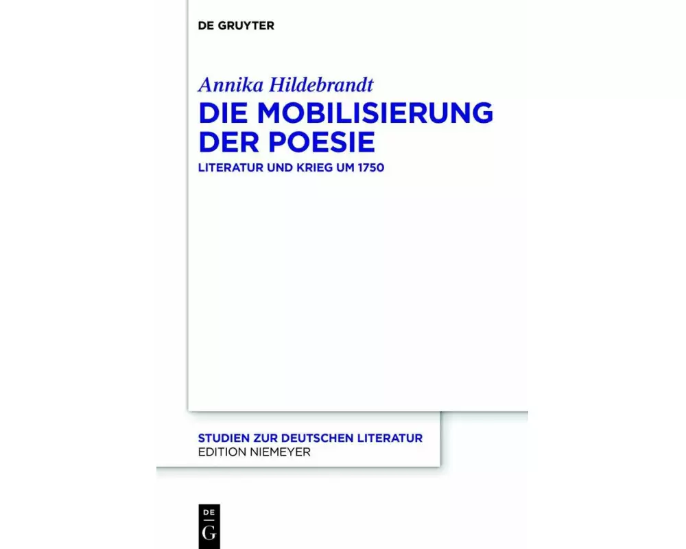 Die Mobilisierung der Poesie
