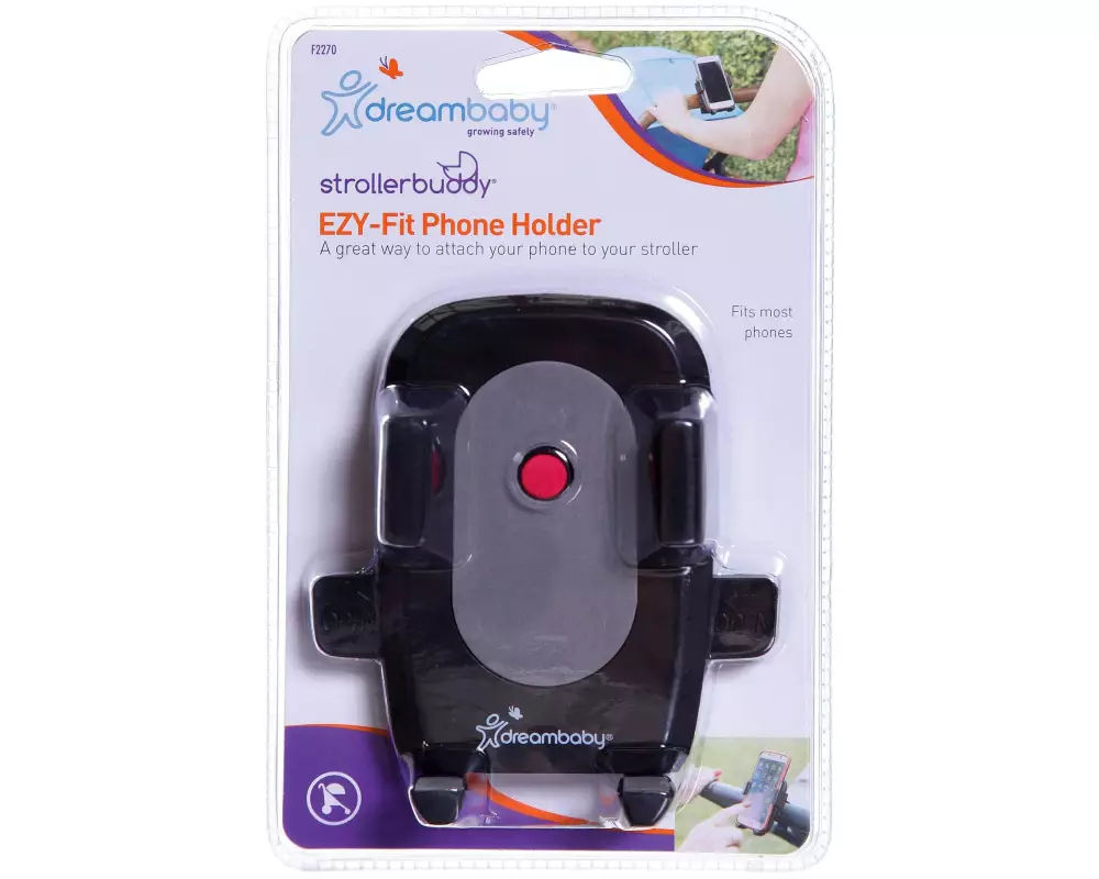 DREAMBABY Handyhalterung Strollerbuddy Schwarz