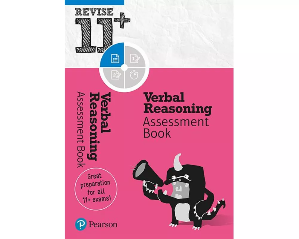 Pearson REVISE 11+ Verbal Reasoning Assessment Book - for 2026, 2027 exams