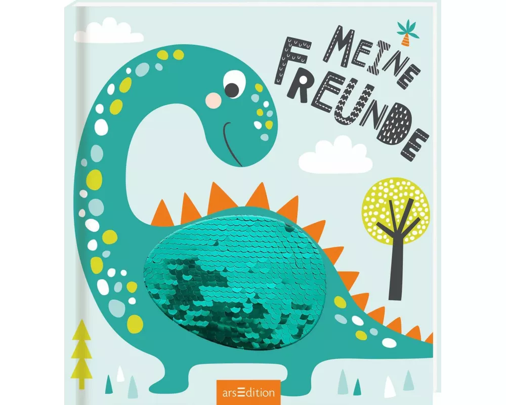 Meine Freunde – Dinos (mit Wendepailletten)