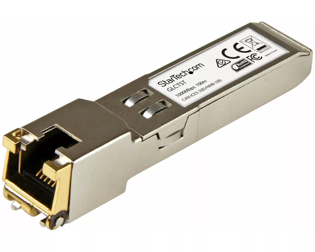 StarTech.com GLCTST Netzwerk-Transceiver-Modul Kupfer 1000 Mbit/s SFP