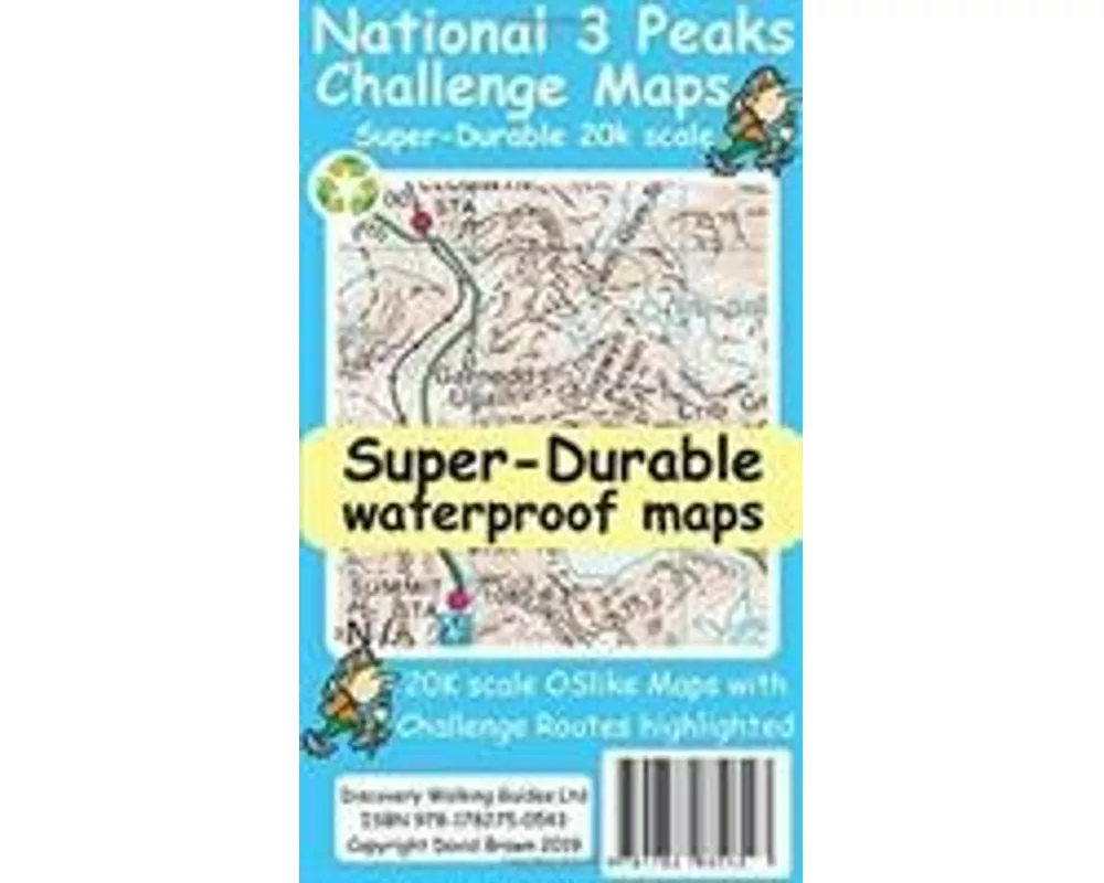 National 3 Peaks Challenge Maps