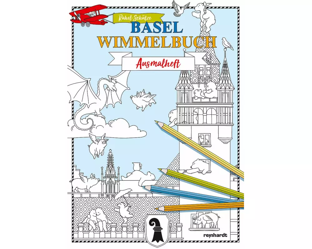Basel Wimmelbuch Ausmalheft