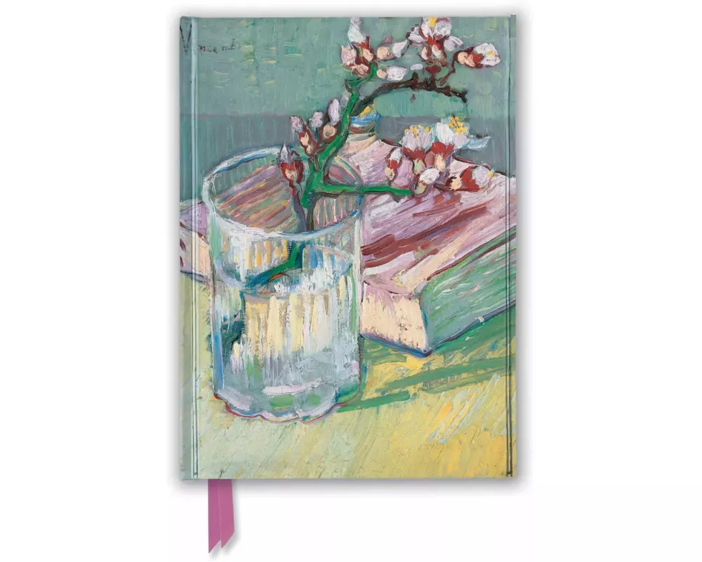 Vincent van Gogh: Flowering Almond Branch (Foiled Journal)