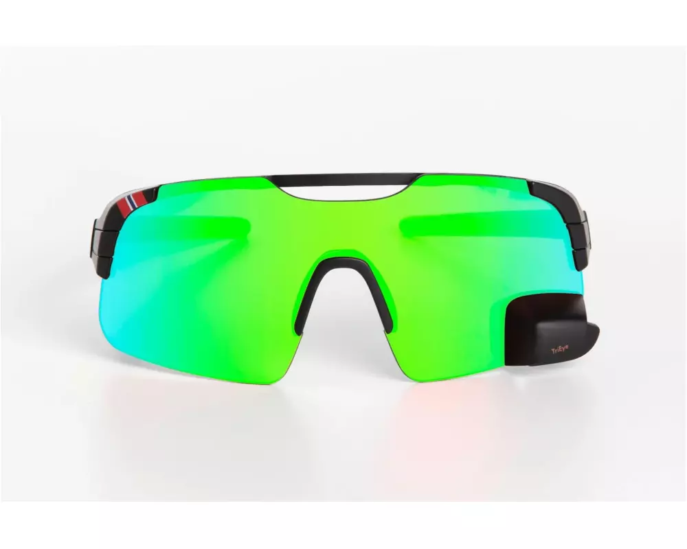 TriEye Sportbrille View Air Revo Grün, M / L