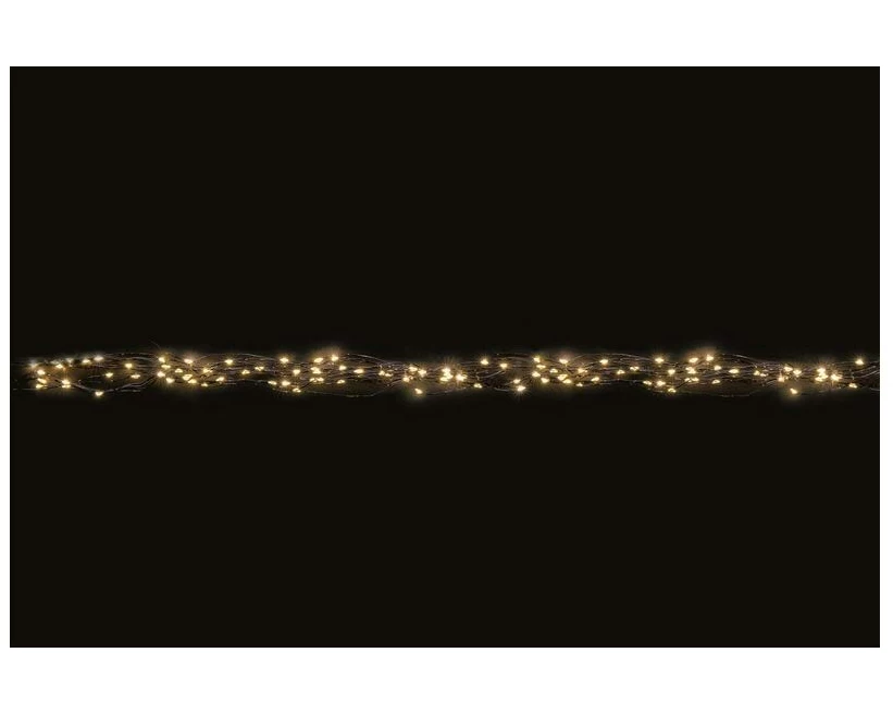 STT LED Lichterkette Angel Hair Bouquet, 1.5m, 150LEDs, Schwarz