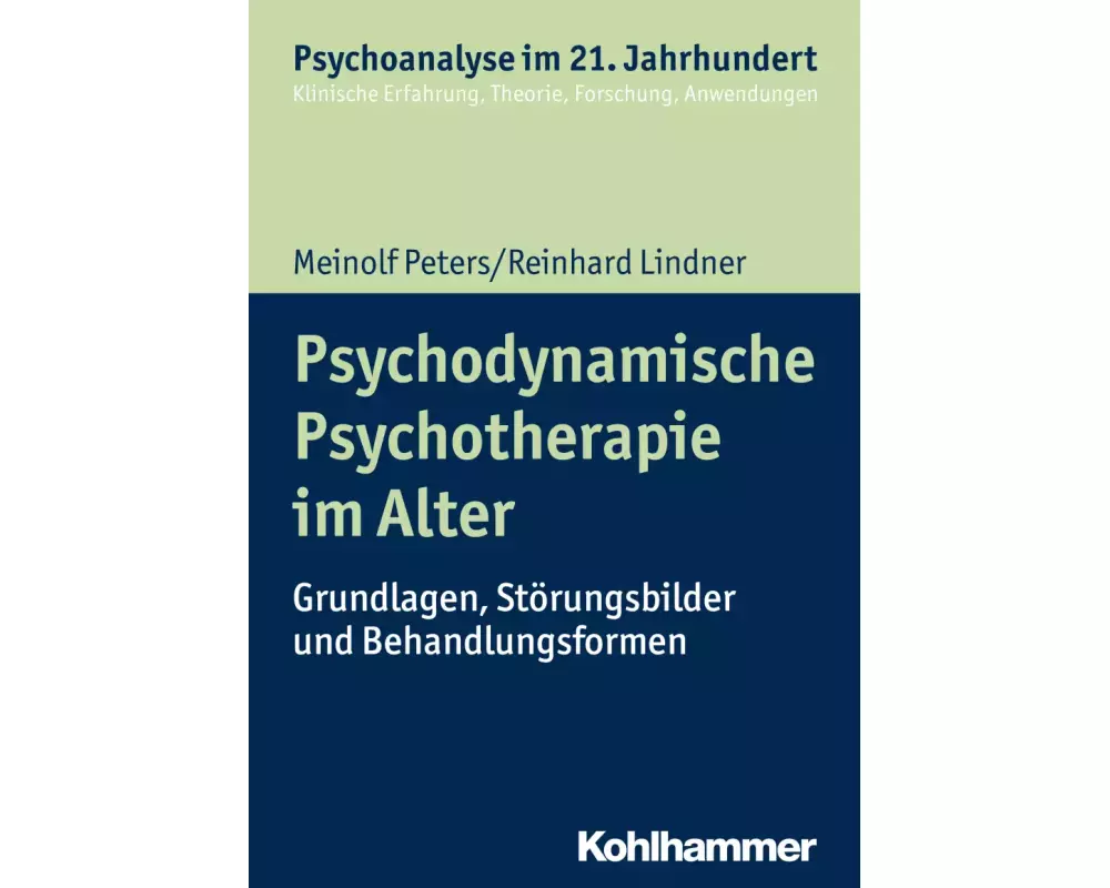 Psychodynamische Psychotherapie im Alter