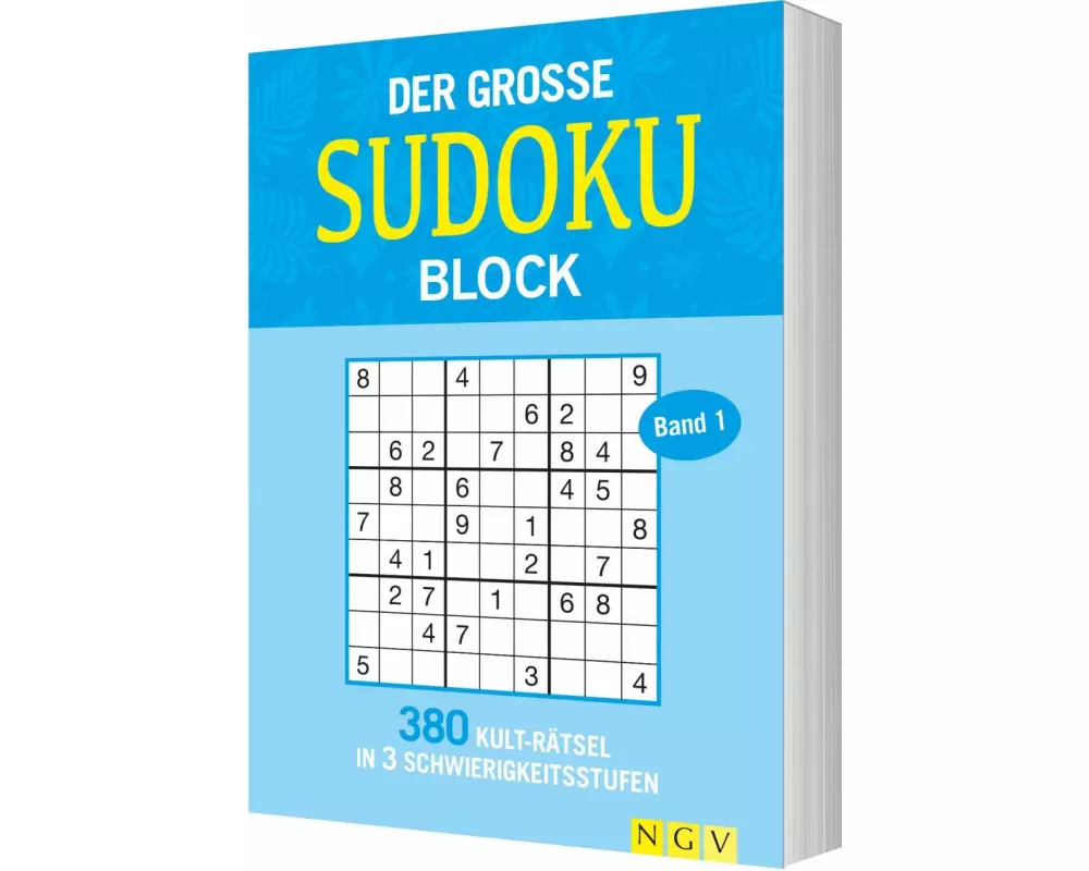 Der große Sudokublock Band 1