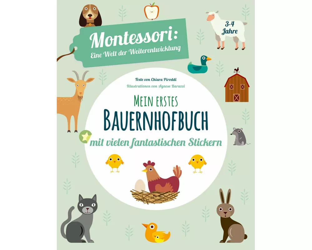 Mein erstes Bauernhofbuch. Mit vielen fantastischen Stickern