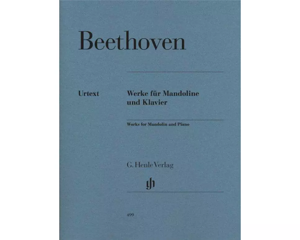 Beethoven, Ludwig van - Werke für Mandoline und Klavier