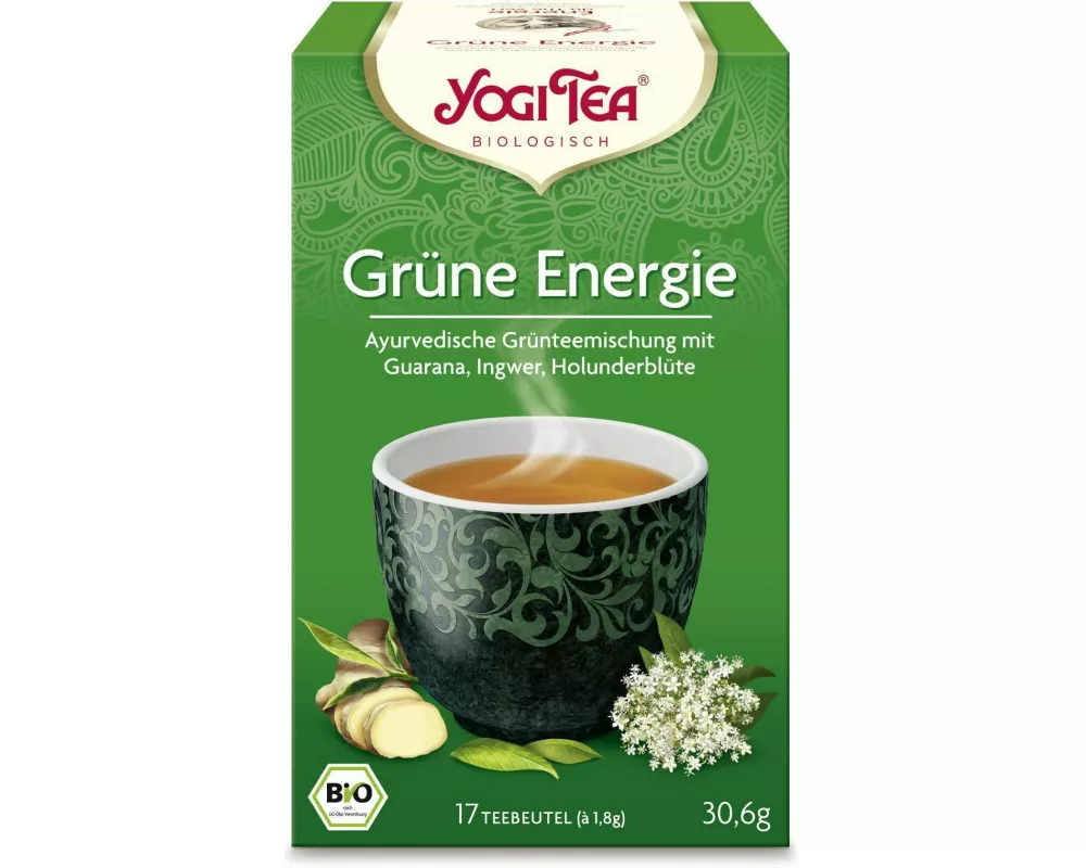 Yogi Tea Teebeutel Bio Grüne Energie 17 Stück