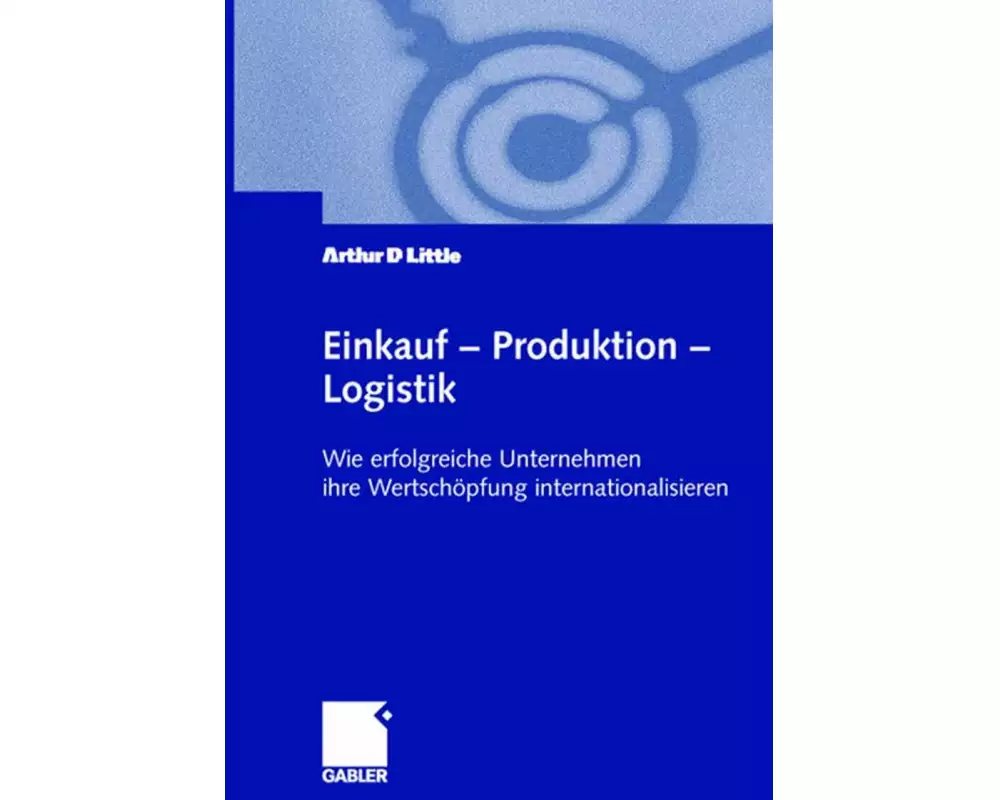 Einkauf — Produktion — Logistik