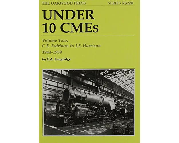 Under 10 CMEs.C.E. Fairburn to J.F. Harrison, 1944-1959