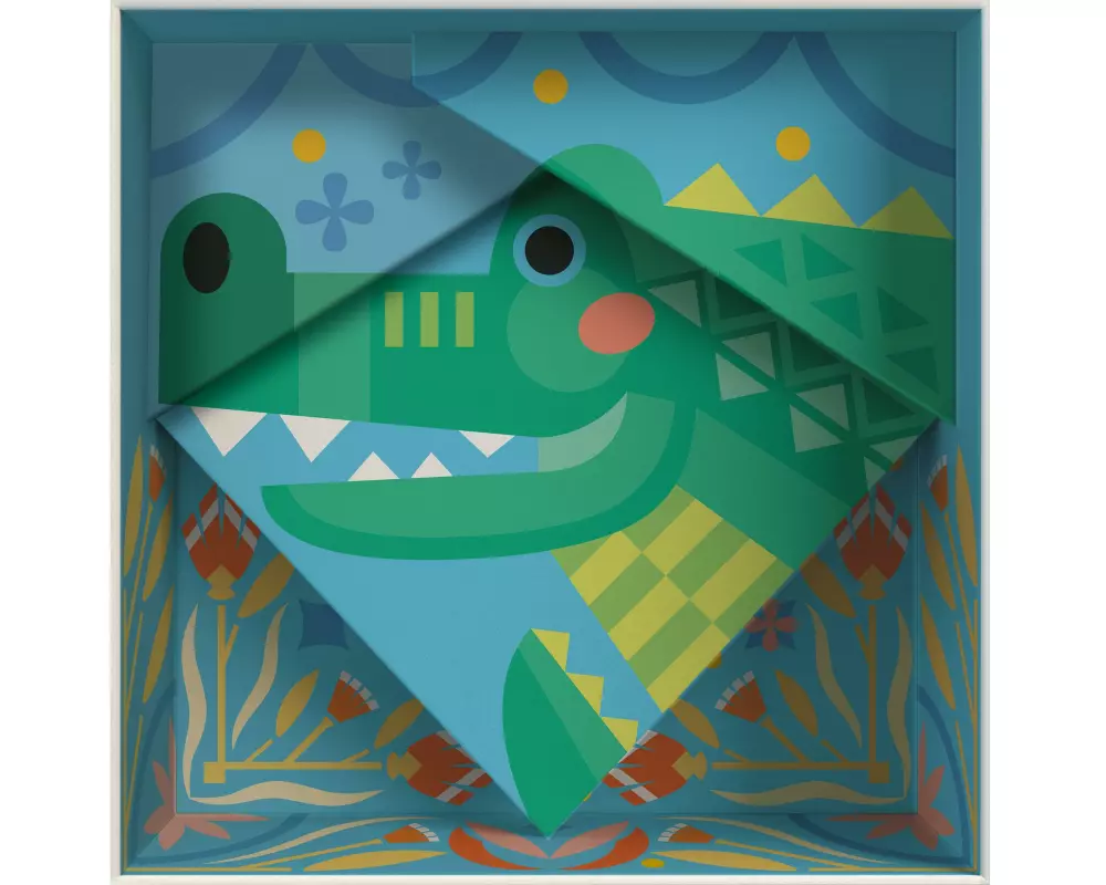 Ravensburger Malen nach Zahlen CreArt Do it together – Krokodil