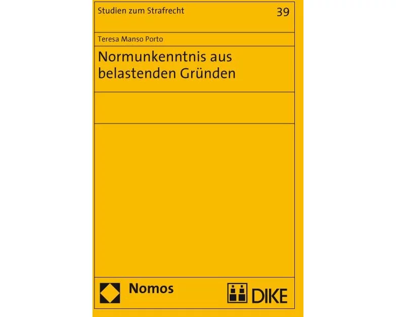 Normunkenntnis aus belastenden Gründen