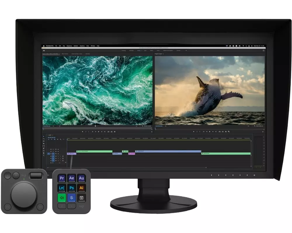 EIZO Monitor CG2700S + Creative Console Swiss Edition