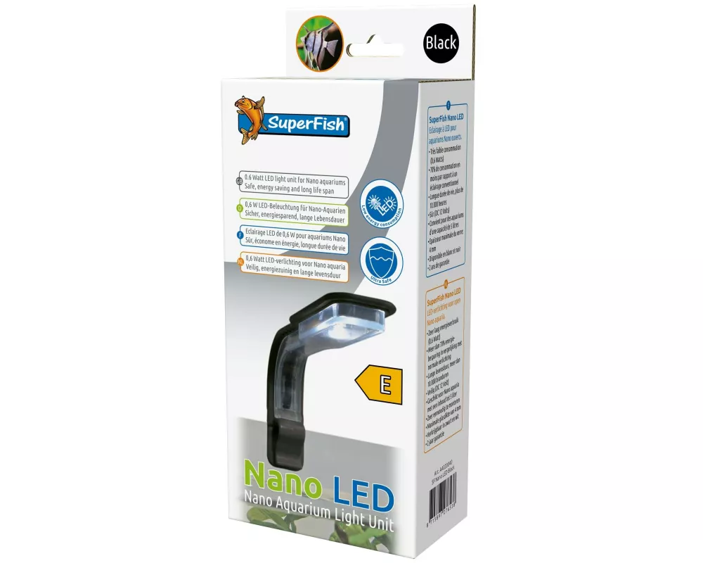 SuperFish Aquarienleuchte Nano Led Schwarz