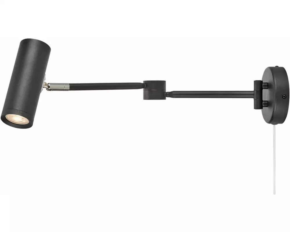 Markslöjd Wandleuchte ARLO 1-flammig Schwarz 4.9 W