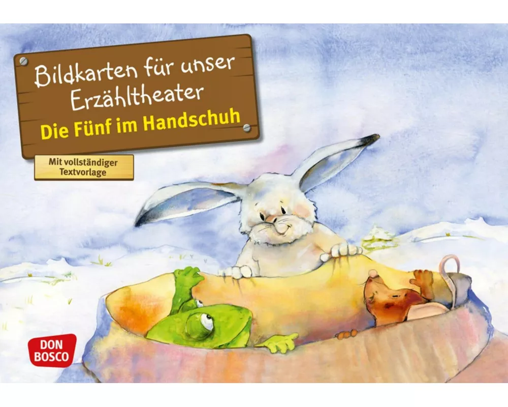 Die Fünf im Handschuh. Kamishibai Bildkartenset