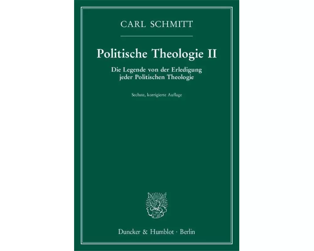 Politische Theologie II