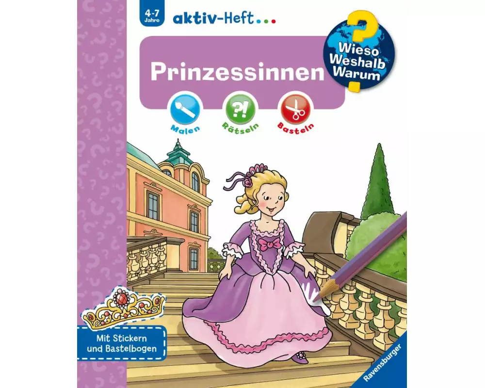 Wieso? Weshalb? Warum? aktiv-Heft - Prinzessinnen