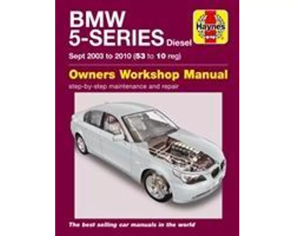 BMW 5 Series Diesel (Sept 03 - 10) Haynes Repair Manual