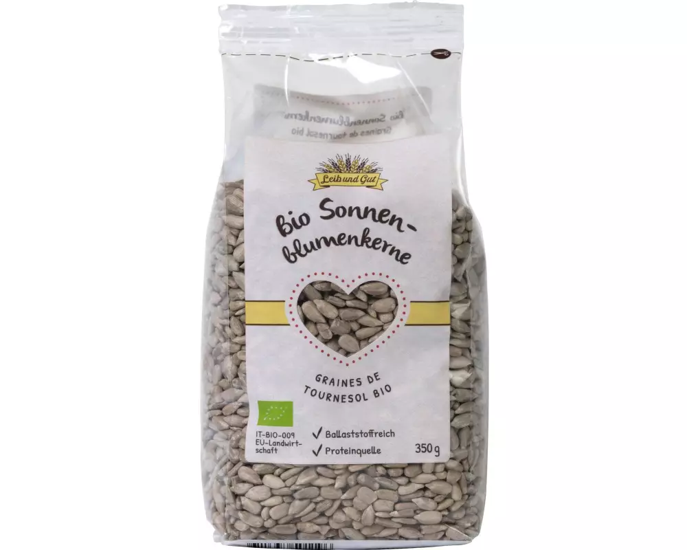 Leib und Gut Bio Sonnenblumenkerne 350 g