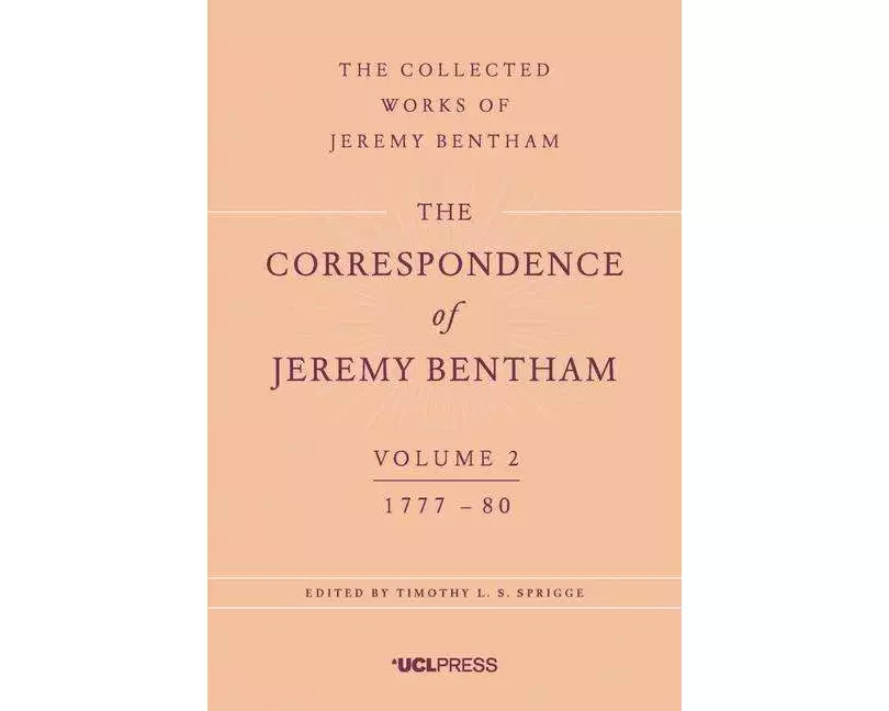 The Correspondence of Jeremy Bentham, Volume 2