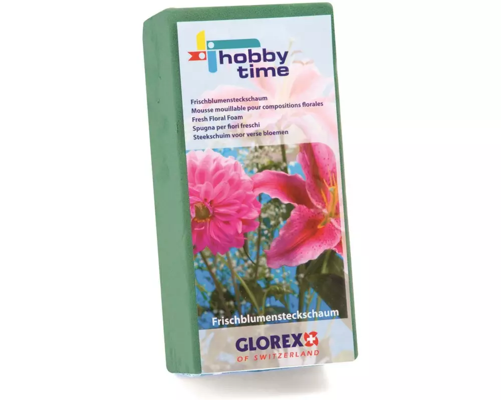 Glorex Steckschaum für Frischblumen 23 x 11 x 7.5 cm