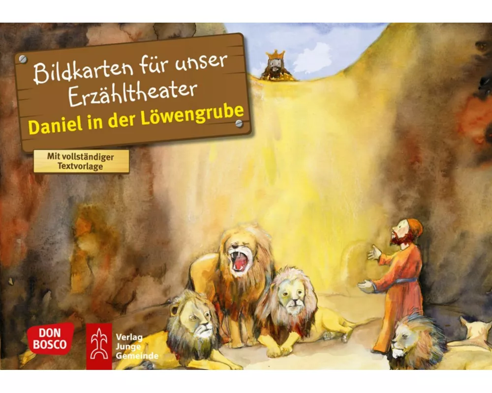 Daniel in der Löwengrube. Kamishibai Bildkartenset