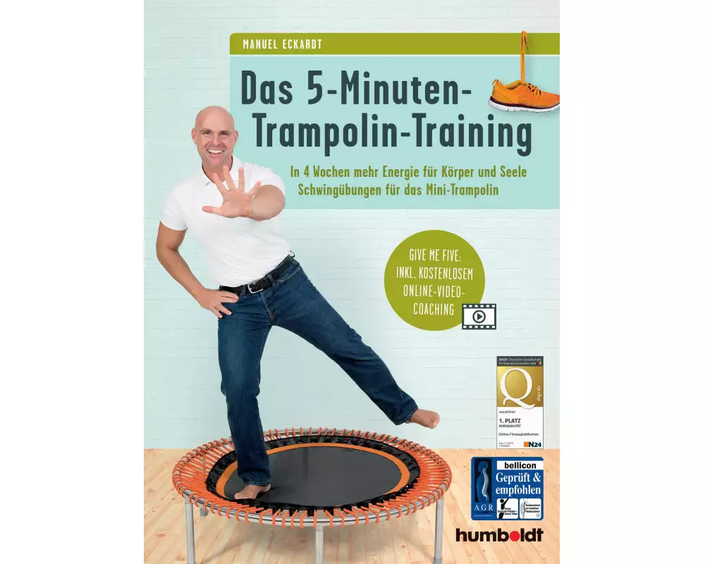 Das 5-Minuten-Trampolin-Training