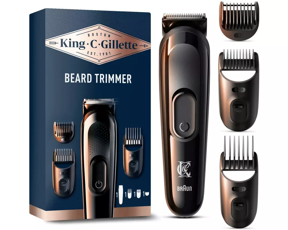 King C. Gillette Elektrischer Barttrimmer