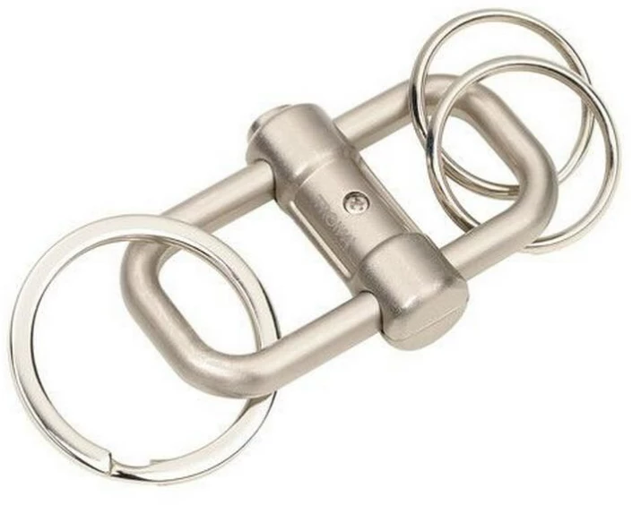 Troika Schlüsselanhänger 2 - Way Key Silber