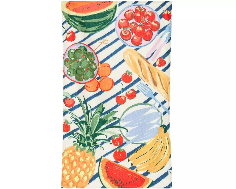 Dock & Bay Geschirrtuch Dinner Party 85 x 40 cm, Mehrfarbig