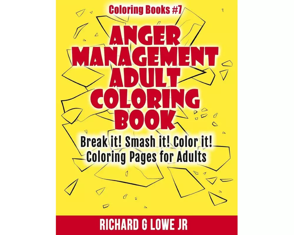 Anger Management Adult Coloring Book