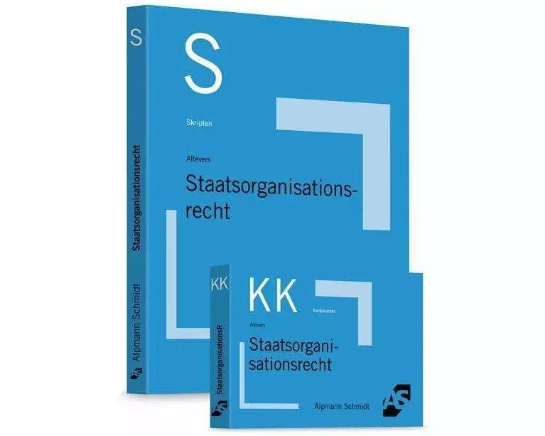 Bundle Alpmann, Skript Staatsorganisationsrecht + Karteikarten Staatsorganisationsrecht