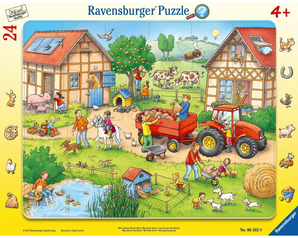 Kinderpuzzle 24 Teile - Mein kleiner Bauernhof