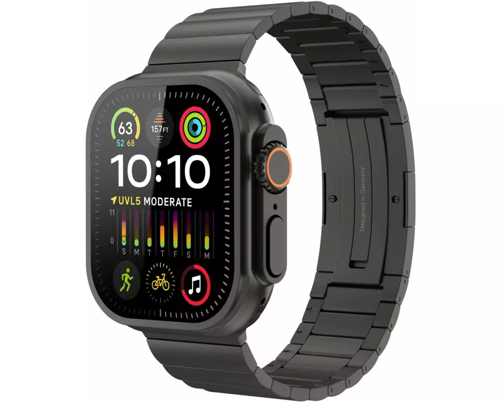 Vonmählen Armband Pro One Size Apple Watch 44/45/46/49 mm Black