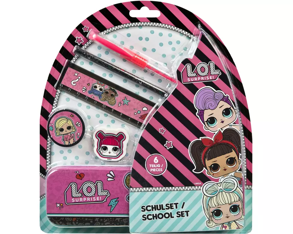 Undercover Schreibset LOL Surprise 6-teilig