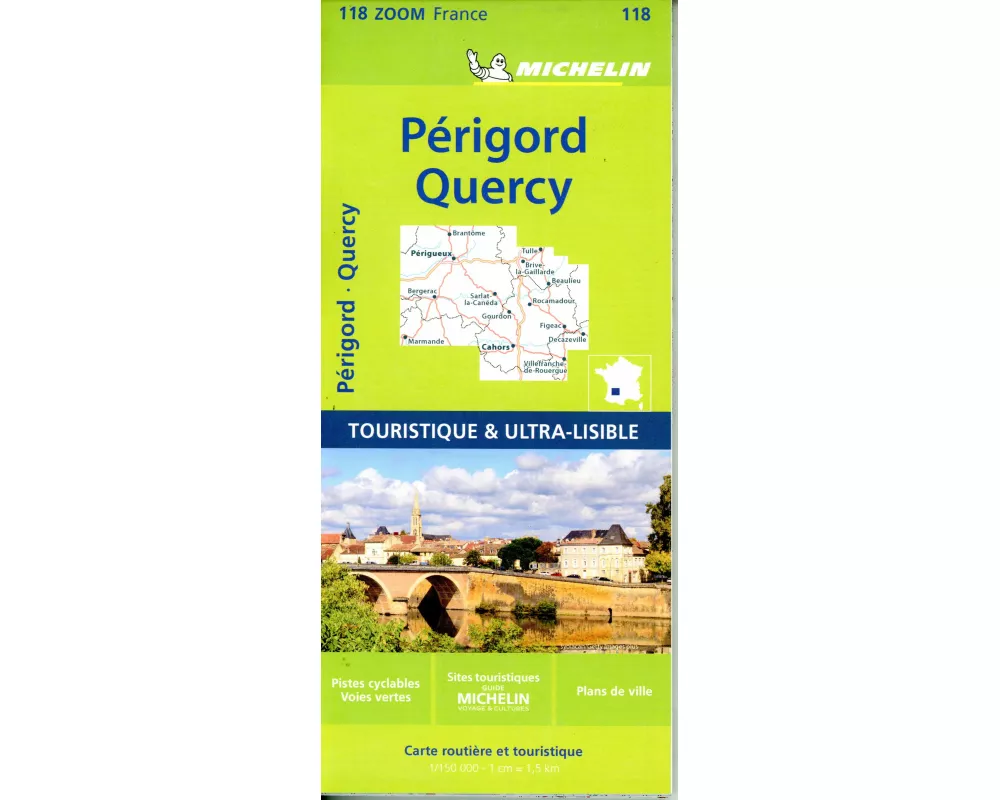 Quercy Perigord - Zoom Map 118