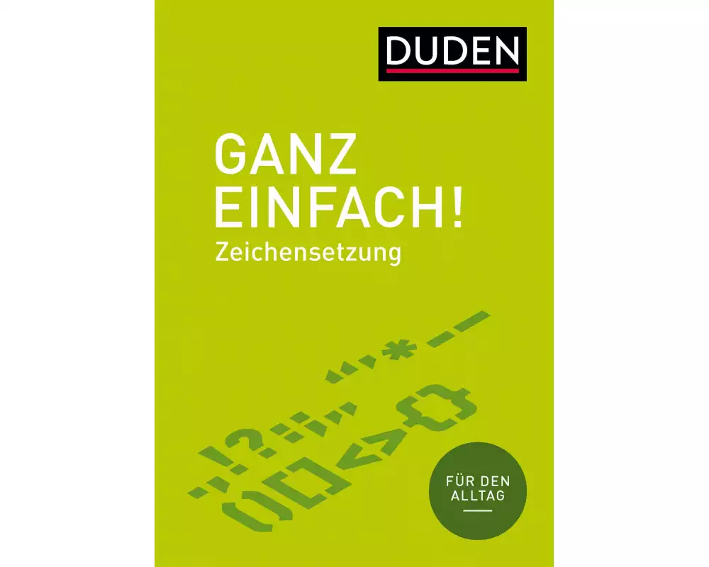 Ganz einfach! Zeichensetzung