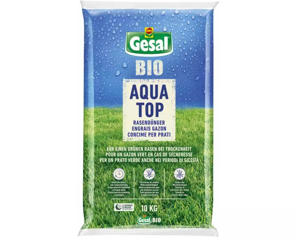 Gesal BIO Rasendünger AQUA-TOP 10 kg 1