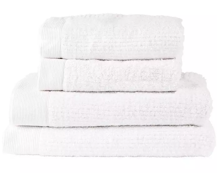 Zone Denmark Badetuch Nova 50 x 100 cm; 70 x 140 cm, Weiss