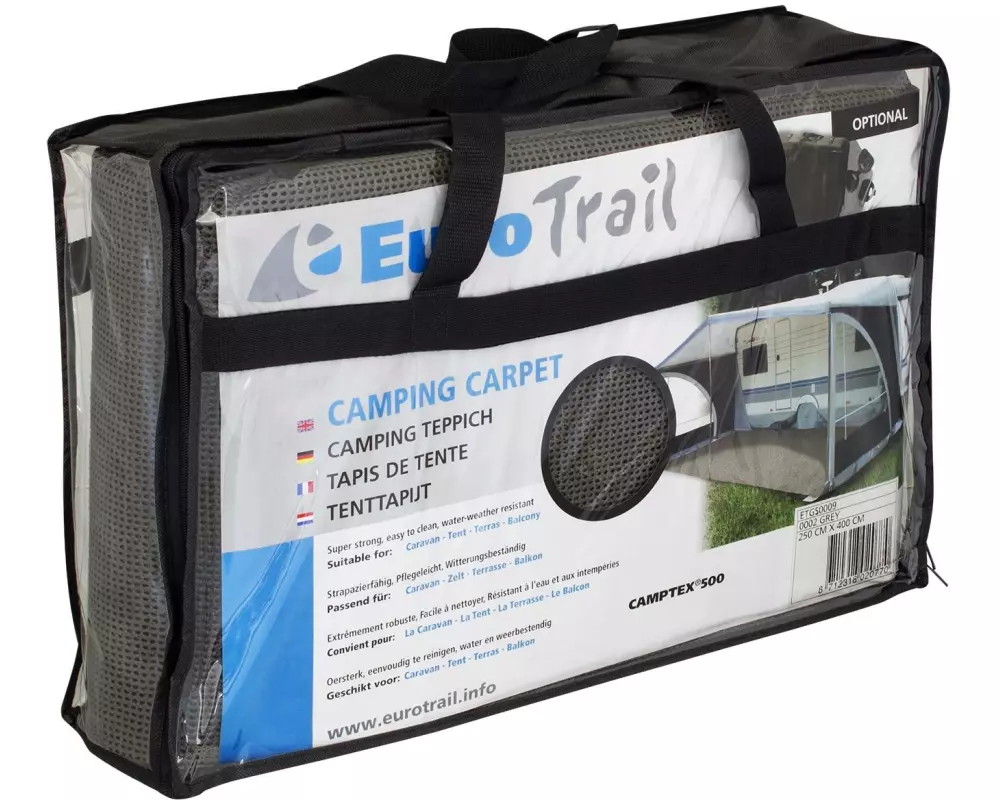 Eurotrail Zeltteppich Camptex 250 cm x 500 cm