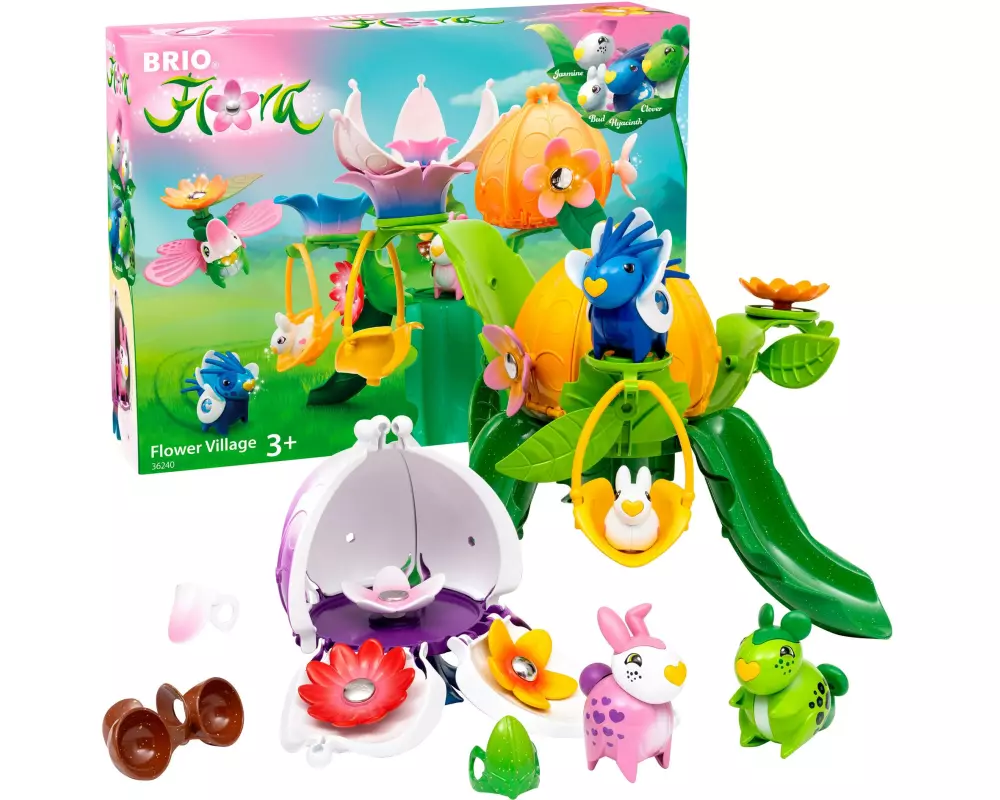 BRIO Flora: Flower Village