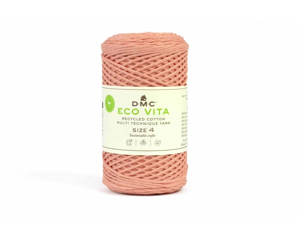 DMC Baumwollgarn Eco Vita 4 Lachs